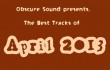 April 2013 indie music compilation